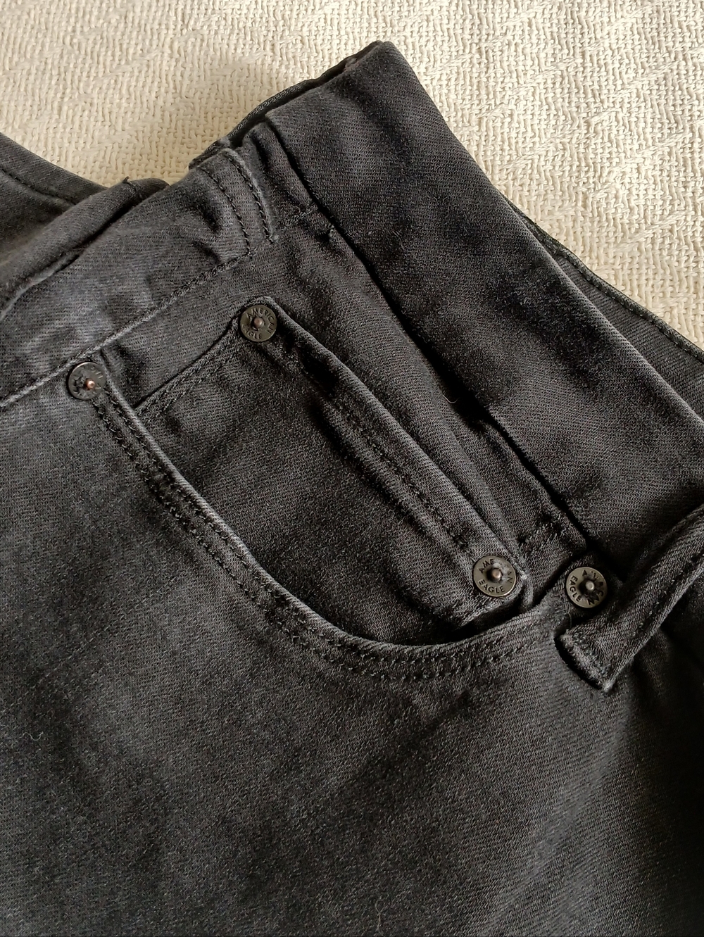 aeo ♡ bff jegging luxe stretch black xl indie sleaze whimsigoth comfort minimal - Picture 6 of 11